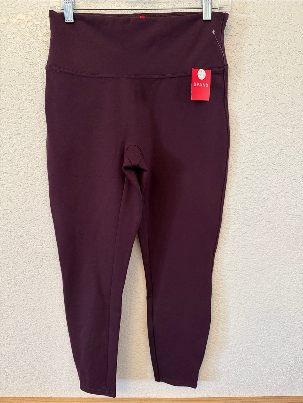 SPANX Women’s High-Waist Brandy Wine Ponte Leggings